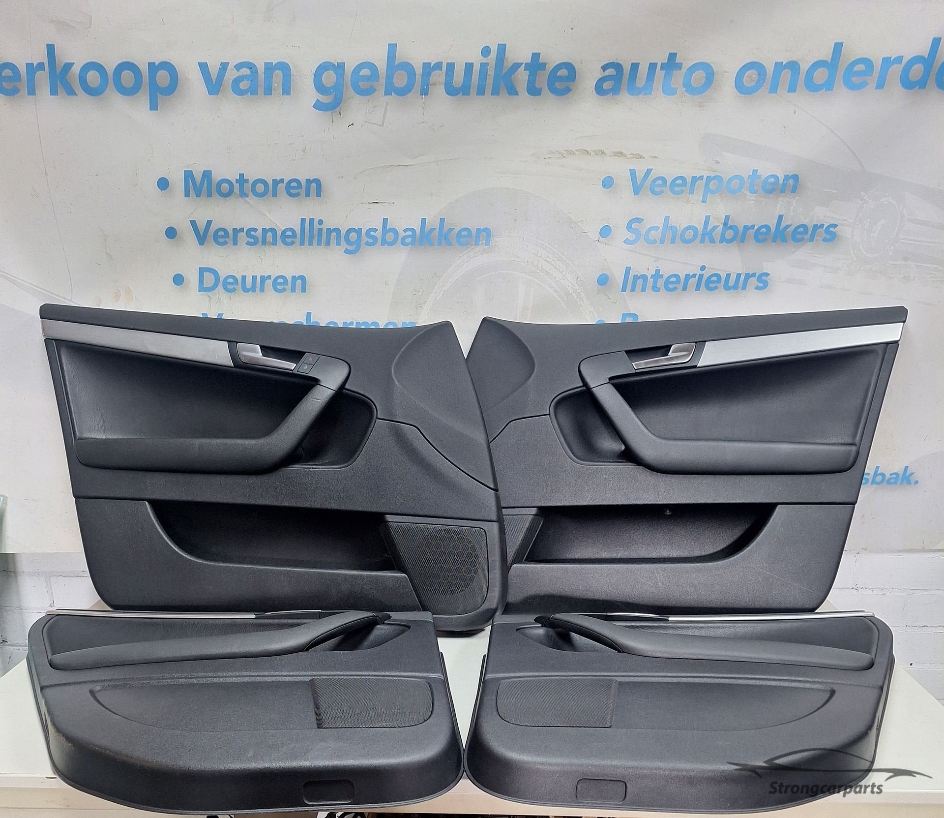 Audi A3 8P Sportback S-line deurpanelen Leder complete set, Gebruikt, -, -, -