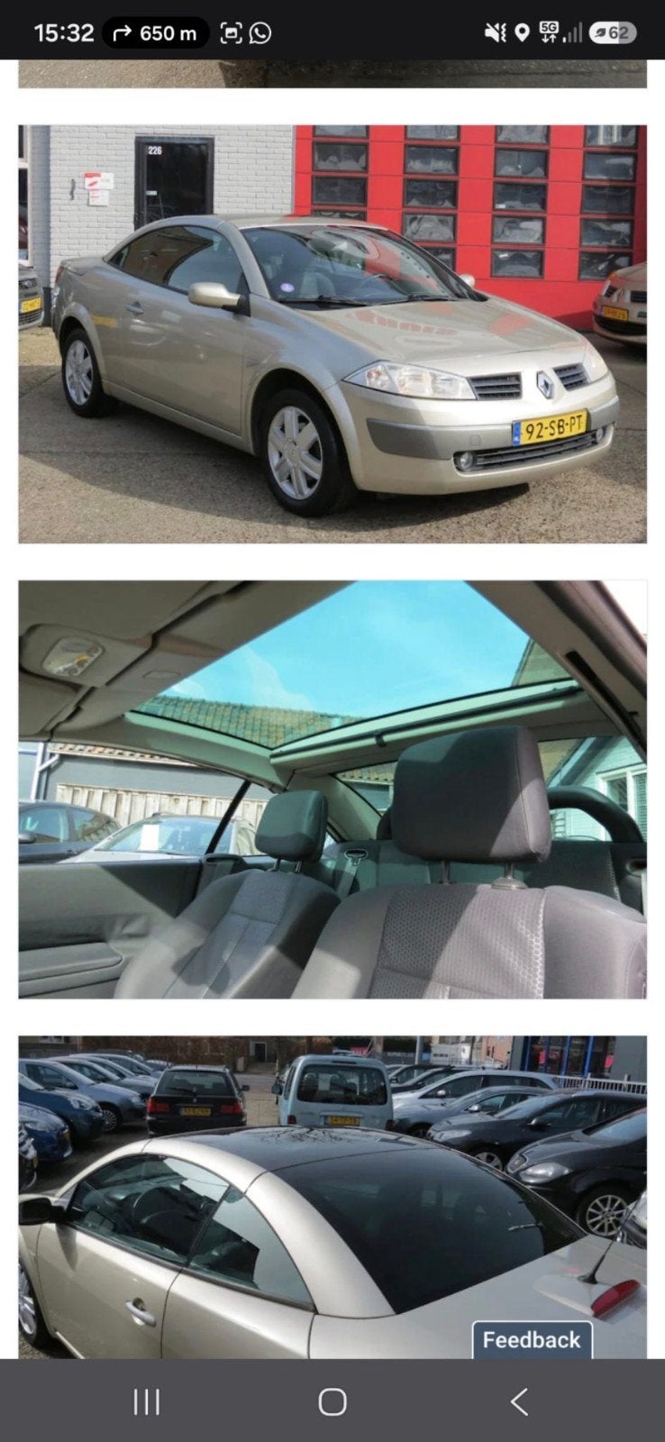 loop of sloop, Ophalen, Gebruikt, Renault