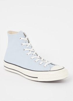Converse hoog maat 45 lichtblauw nieuw, Ophalen of Verzenden, Nieuw