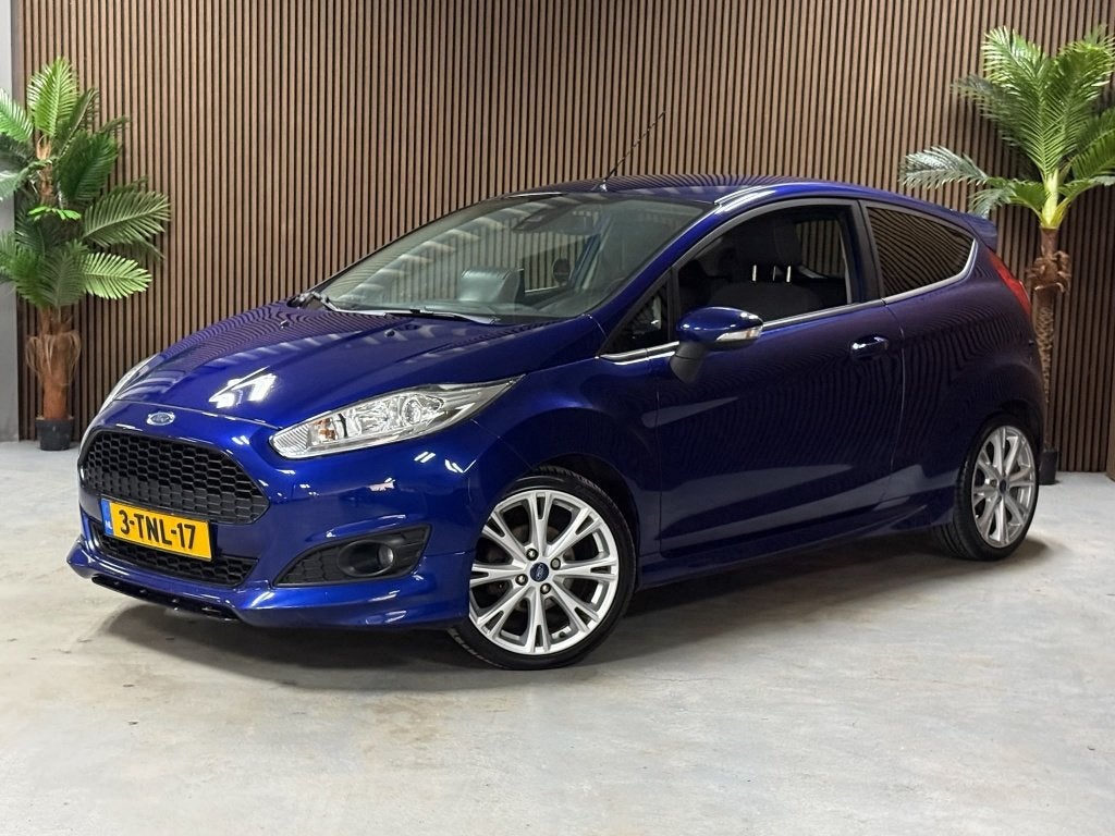 Ford Fiesta 1.0 EcoB. Sport Nieuwe D.Riem (bj 2014), Auto's, Euro 5, 125 pk, Blauw, 23 km/l