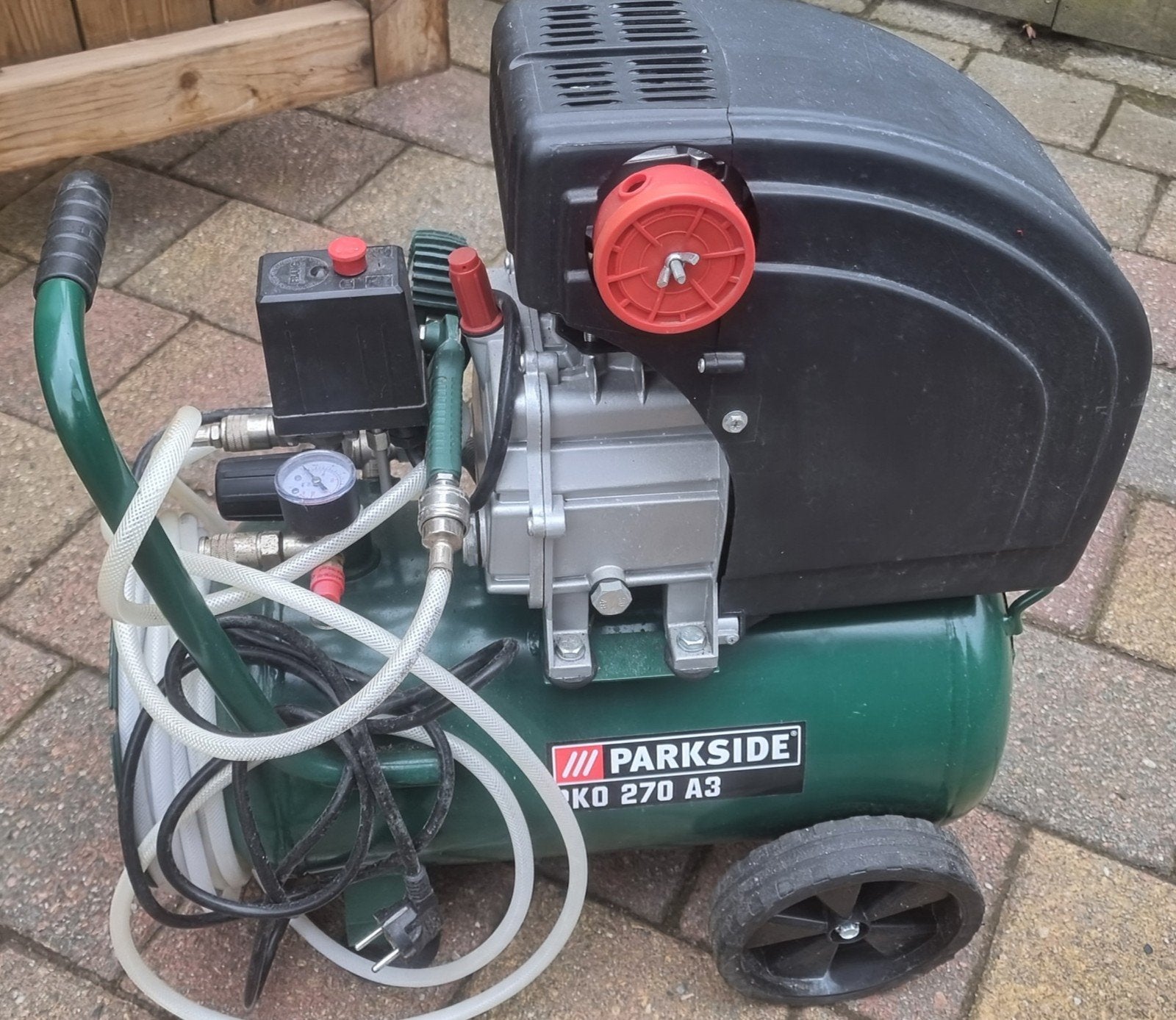 Parkside PKO 270 A3 Compressor - Zo goed als nieuw, Ophalen