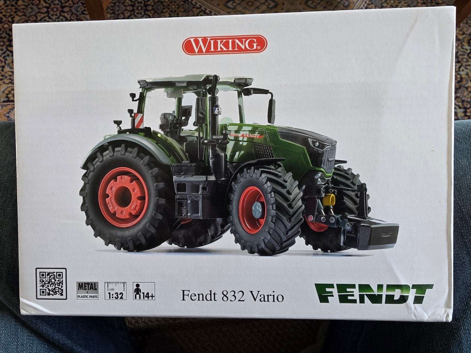 Wiking Fendt 832 Vario modeltractor 1:32, Ophalen of Verzenden, Nieuw, Overige typen, Overige merken