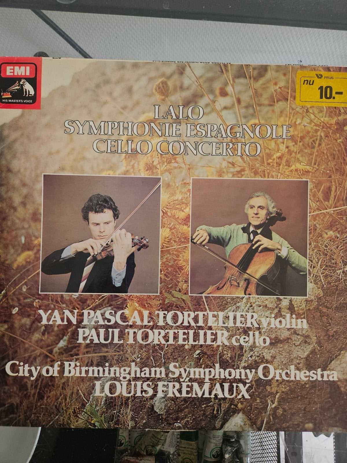 Lalo: Symphonie Espagnole & Cello Concerto - Tortelier, Gebruikt, Overige componisten, Soloconcert, Ophalen of Verzenden