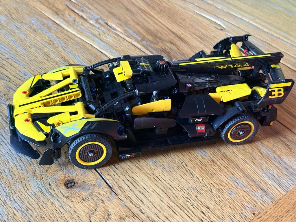 Super leuke gele race auto., Overige merken, Gebruikt, Onderdelen, Ophalen of Verzenden