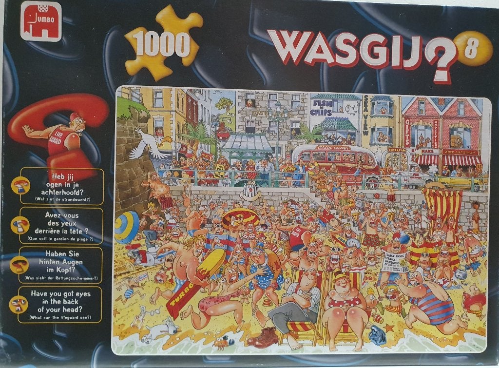 Wasgij legpuzzels 950/1000 stukjes, Ophalen of Verzenden, 500 t/m 1500 stukjes, Gebruikt, Legpuzzel