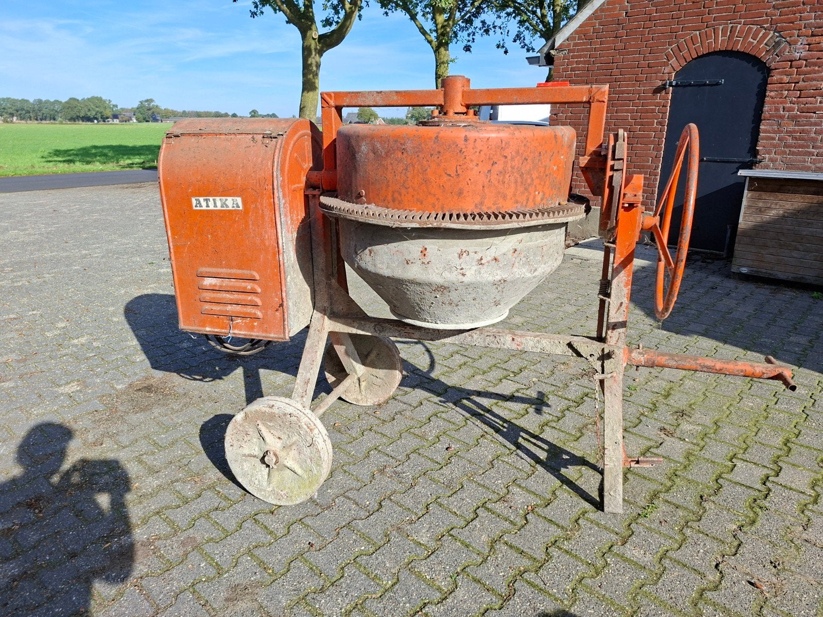 Atika betonmolen - Betrouwbaar en robuust, Ophalen, Gebruikt