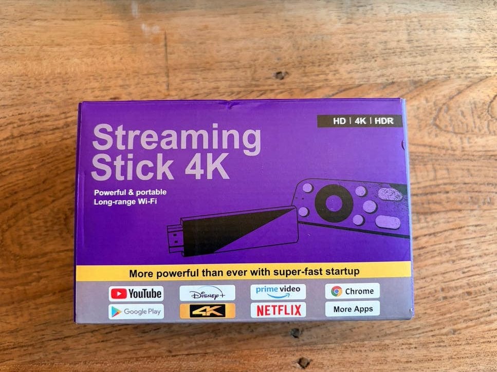 Streaming Stick 4K met afstandsbediening en accessoires, Ophalen of Verzenden, Nieuw, HDMI, Zonder harde schijf