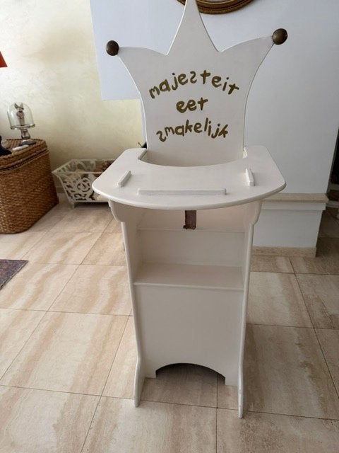 te koop kinderstoel, Ophalen, Gebruikt, Overige typen, Afneembaar eetblad