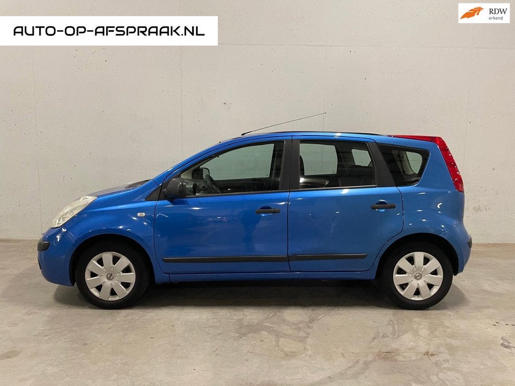 Nissan Note 1.4 Visia Trekhaak Airco, Auto's, Nissan, Bedrijf, Te koop, Note, ABS, Airbags, Airconditioning, Centrale vergrendeling
