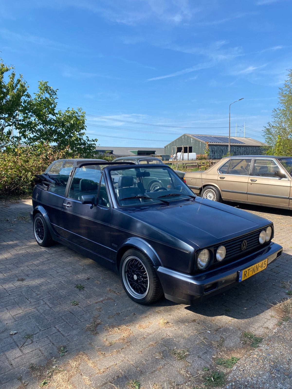 Volkswagen Golf 1.8 Cabriolet 1989 blauw, Voorwielaandrijving, Cabriolet, Blauw, 499 kg