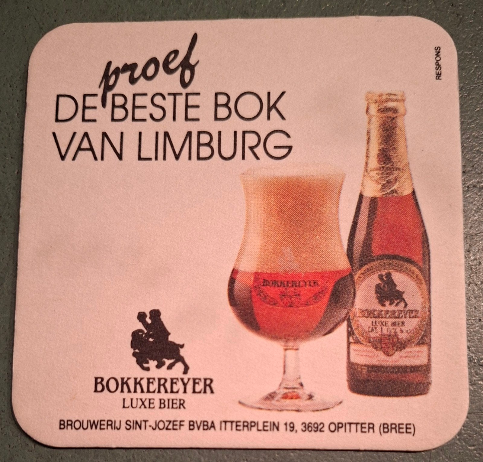 Bokkereyer,Oppitter, Ophalen of Verzenden, Zo goed als nieuw, Viltje(s), Overige merken