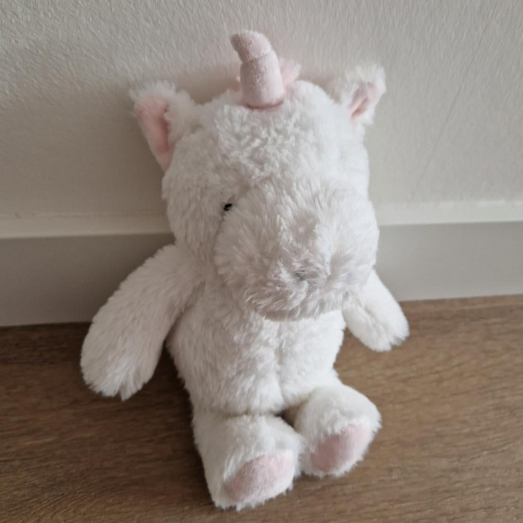 Knuffel eenhoorn Primark Cares roze wit unicorn K5156, Ophalen of Verzenden, Zo goed als nieuw, Overige typen