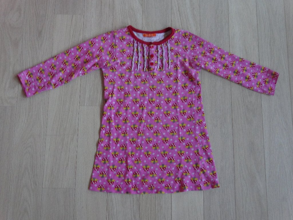 Jurk Hema mt 110-116, Ophalen of Verzenden, Zo goed als nieuw, Meisje, Jurk of Rok
