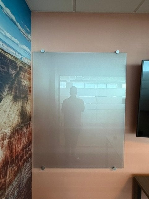 Whiteboard van glas 95xH120 cm, 2 stuks