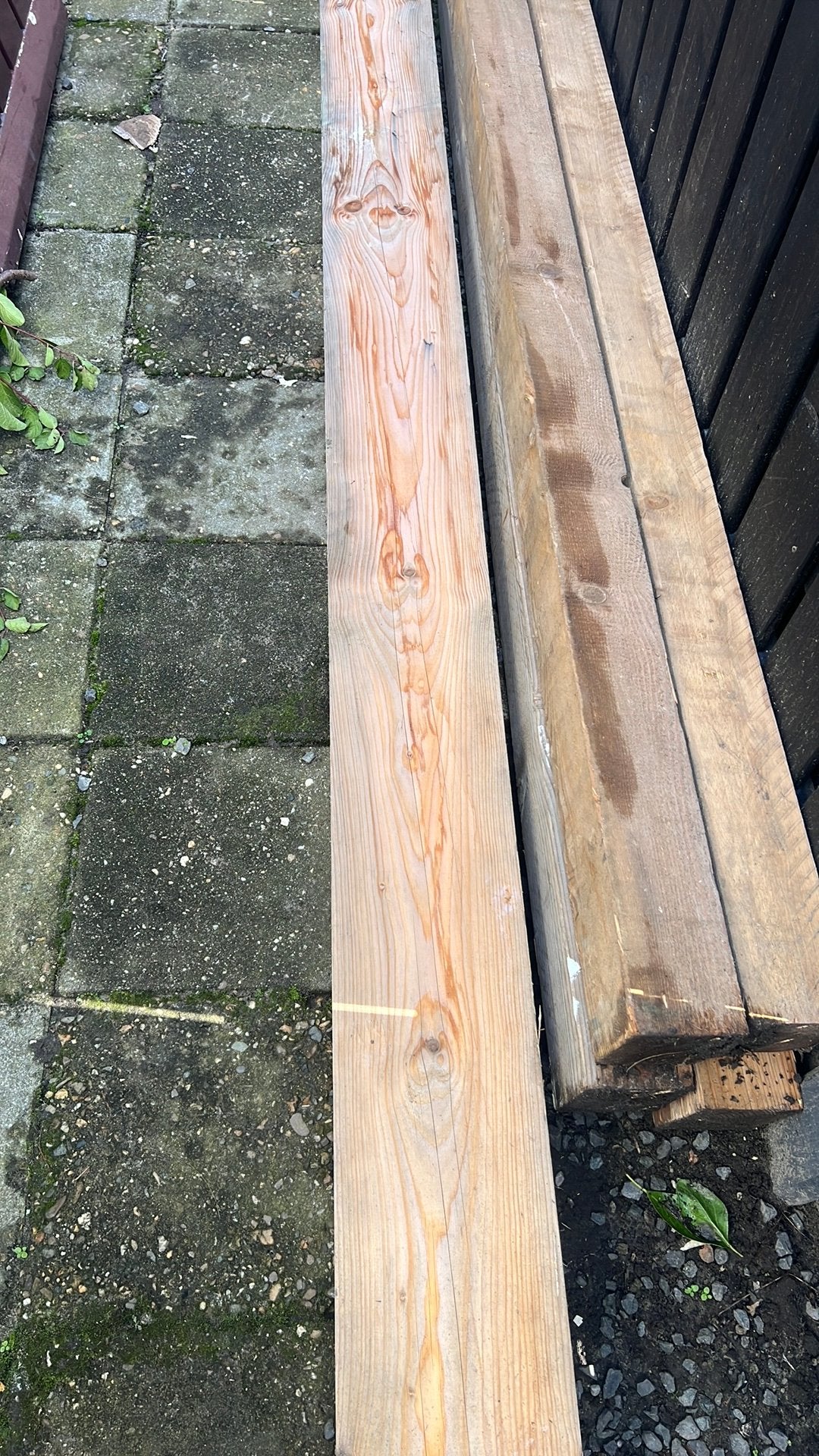 Houten balken, Ophalen, Zo goed als nieuw, 250 cm of meer, Balken