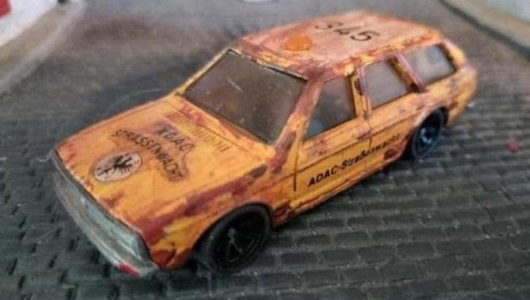 rustlook ADAC VOLKSWAGEN PASSAT STATION,SIKU ,NIEUWE VELGEN, Hobby en Vrije tijd, Ophalen of Verzenden, Gebruikt, Auto, SIKU