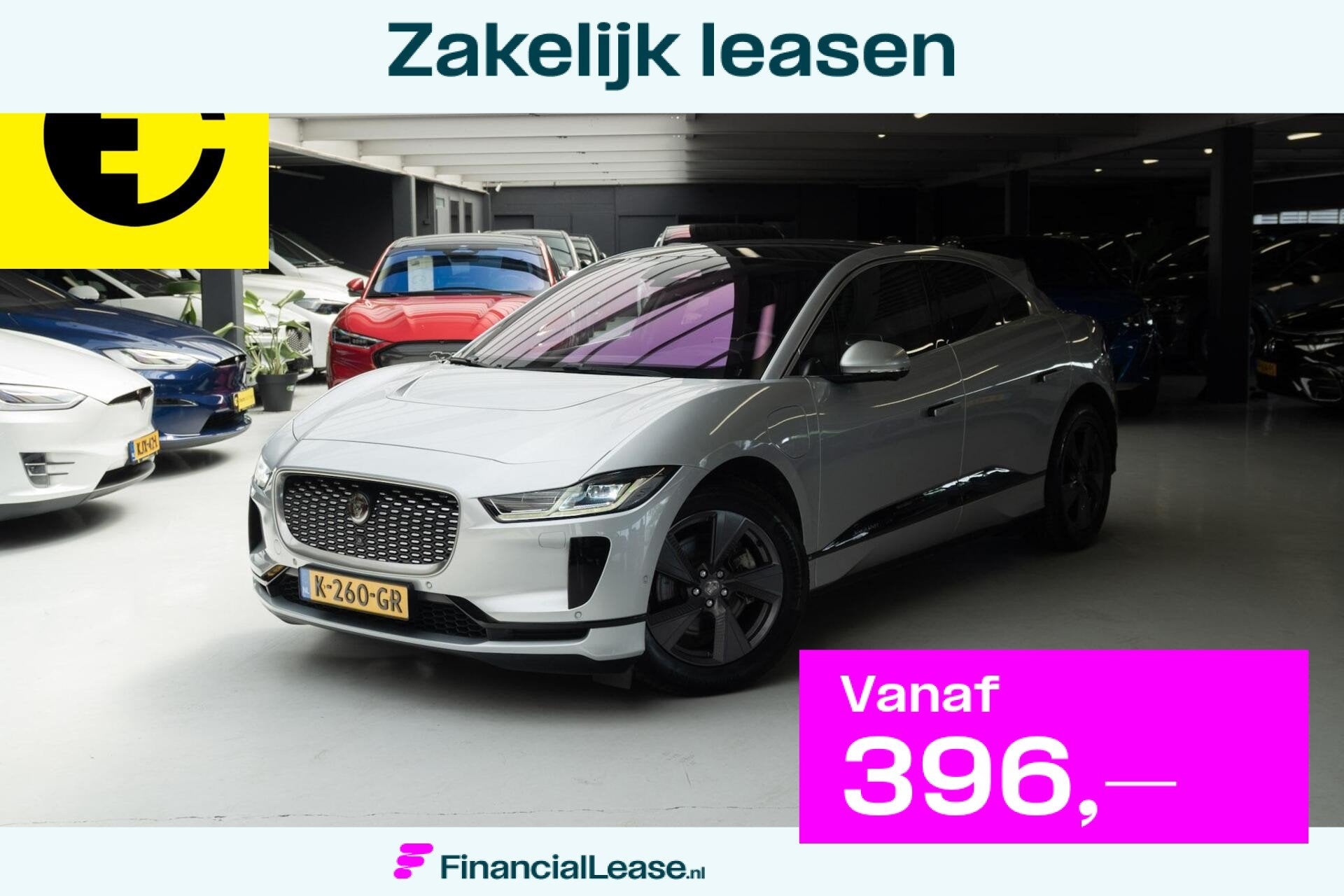 Jaguar I-PACE EV320 S Business Pack 90 kWh | 89,6% SOH | 3-F, Gebruikt, 90 kWh, Vierwielaandrijving, 555 min