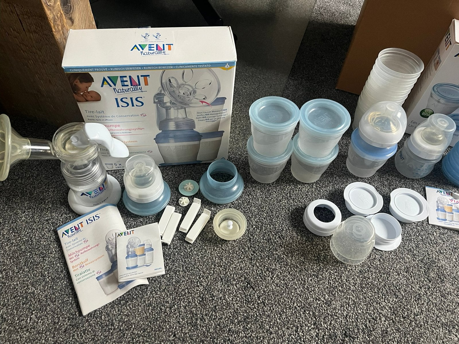 Te koop set Avent compleet, Ophalen of Verzenden, Zo goed als nieuw, Overige typen