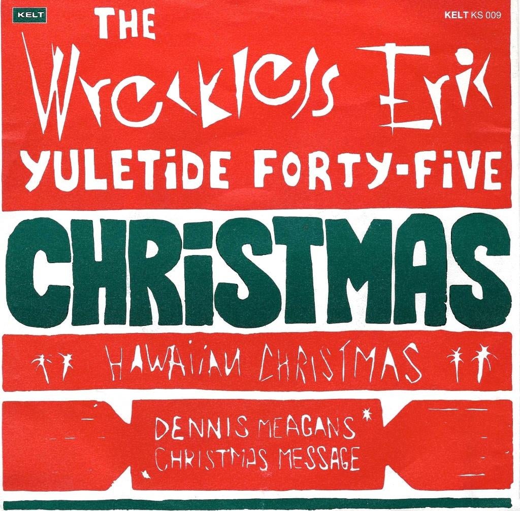 wreckless eric/yuletide forty five-punk/new wave-kelt record, Cd's en Dvd's, Vinyl Singles, Gebruikt, Verzenden, 7 inch, Single