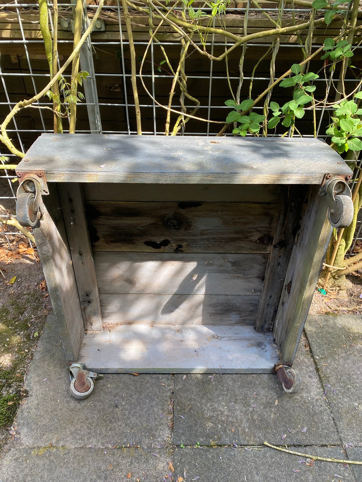 Opknapper tafel op wielen, Ophalen, Gebruikt, 50 tot 100 cm, 50 tot 100 cm