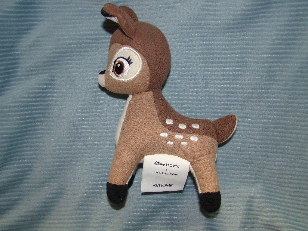 H&M Disney home hert bambi sanderson 20cm, Overige merken, Disney, Overige typen, Ophalen of Verzenden