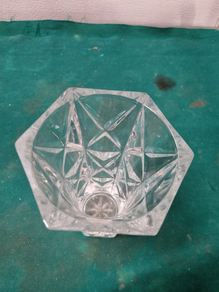 vaas kristal d"arques vintage, Antiek en Kunst, Antiek | Vazen, Ophalen of Verzenden
