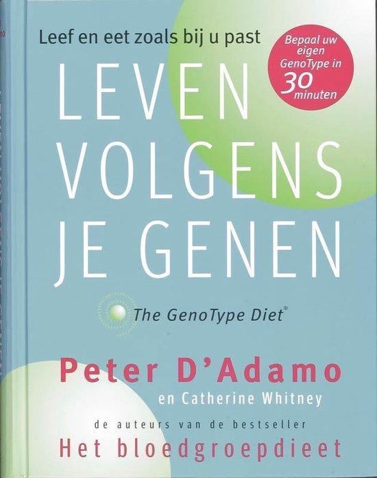 Peter D ' Adamo Leven volgens je genen, Ophalen of Verzenden, Nieuw, Overige typen