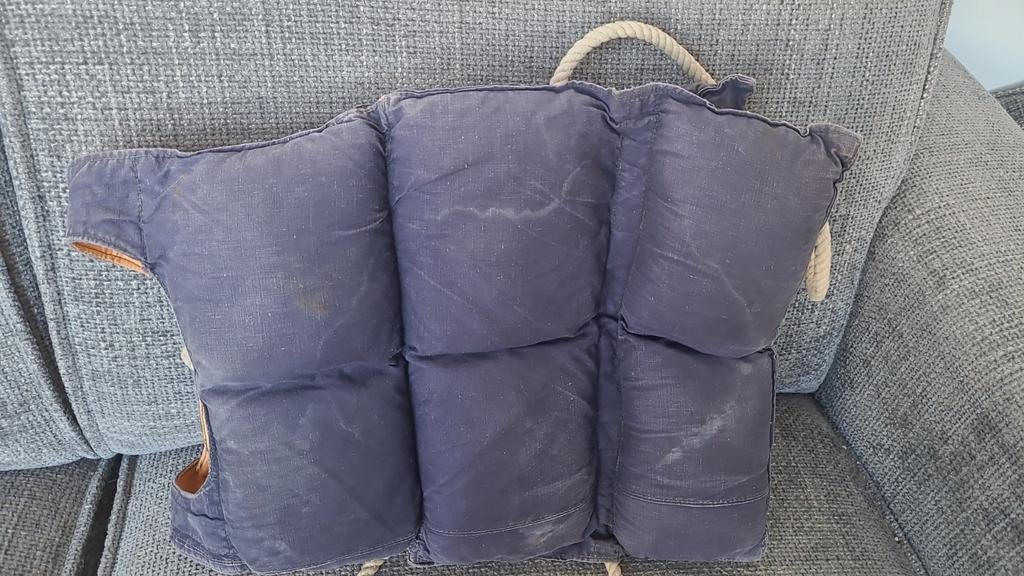 Antiek reddingsvest uit 1958 life saving jacket vintage sund, Watersport en Boten, Watersportkleding, Ophalen of Verzenden