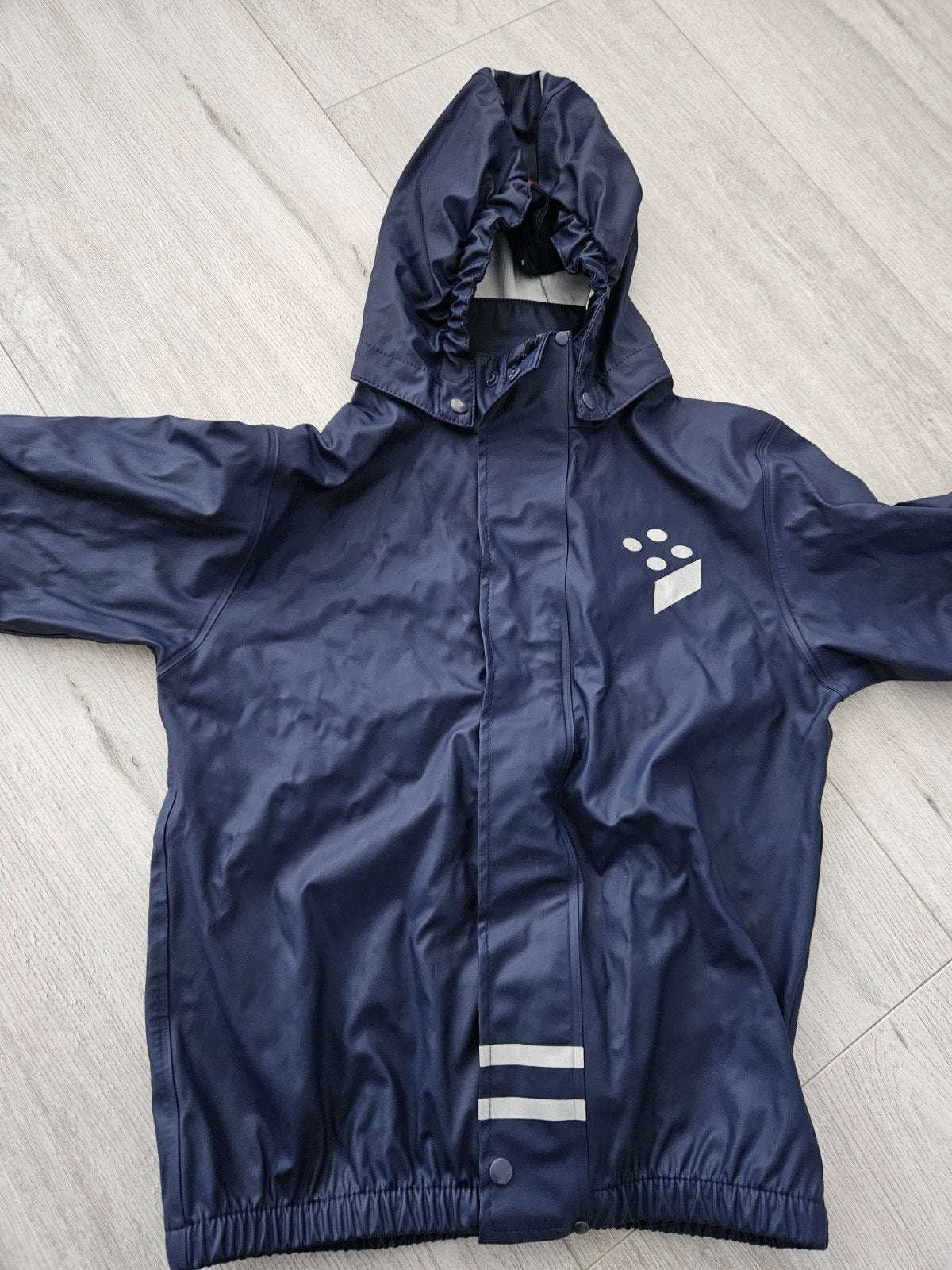Regenjas Lego blauw mt 128 Nieuw, Lego Wear, Ophalen of Verzenden, Zo goed als nieuw, Jongen