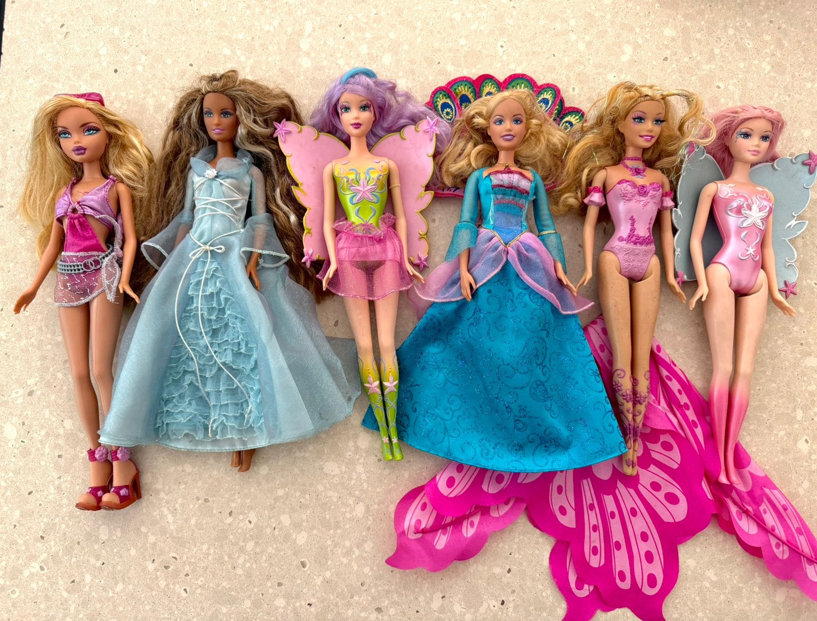 Vintage oude barbie pop my scene rosella island princess, Ophalen of Verzenden, Gebruikt, Pop