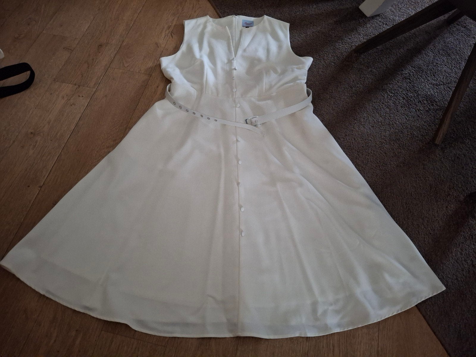 BANNED RETRO prachtige jurk maat 2XL = 44/46 NIEUW, Wit, Maat 46/48 (XL) of groter, Nieuw, Ophalen of Verzenden
