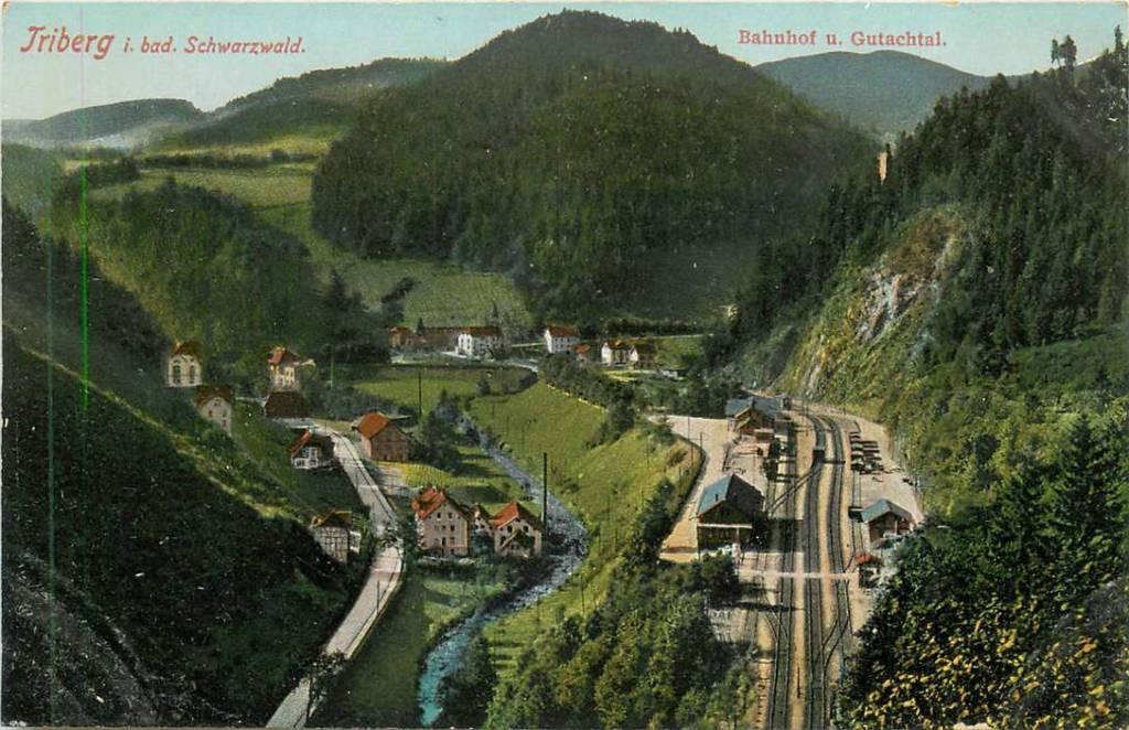 381-339-021 Triberg Bahnhof, Verzenden, Voor 1920, Duitsland