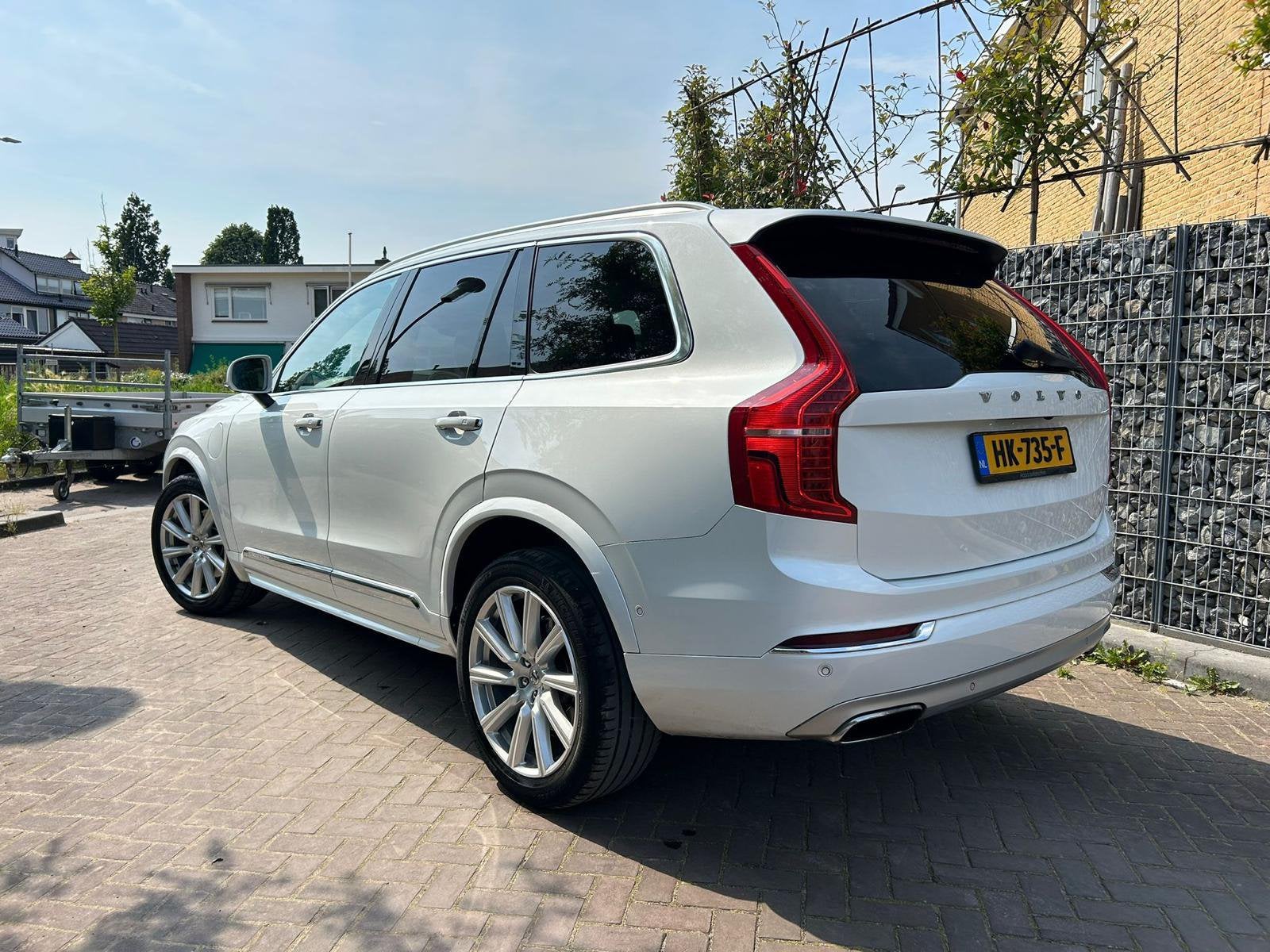 Volvo XC90 2.0 T8 Twin Engine AWD Pi-hy AUT 2015 Wit, Auto's, 1969 cc, 320 pk, 7 stoelen, Wit