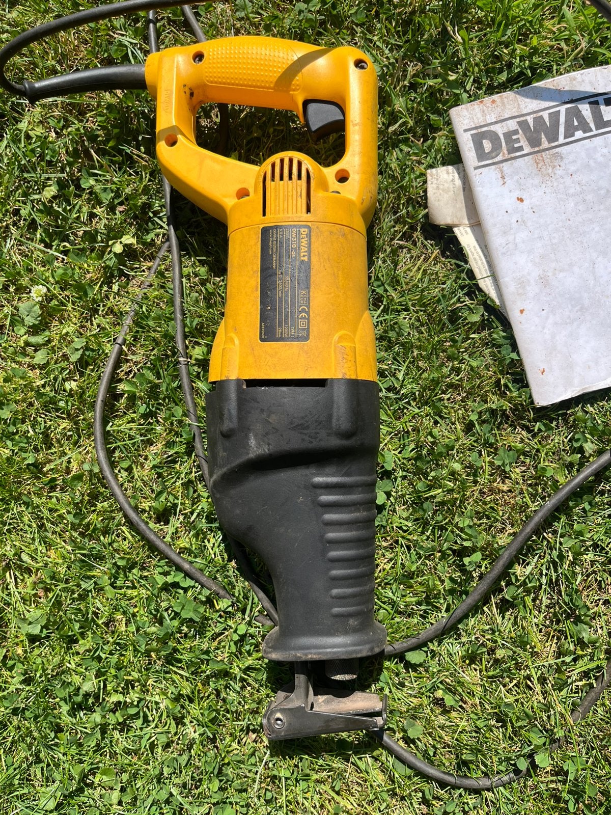 Repro zaag Reprozide zaag De Walt dw 310., Ophalen, Zo goed als nieuw, 1200 watt of meer, 70 mm of meer