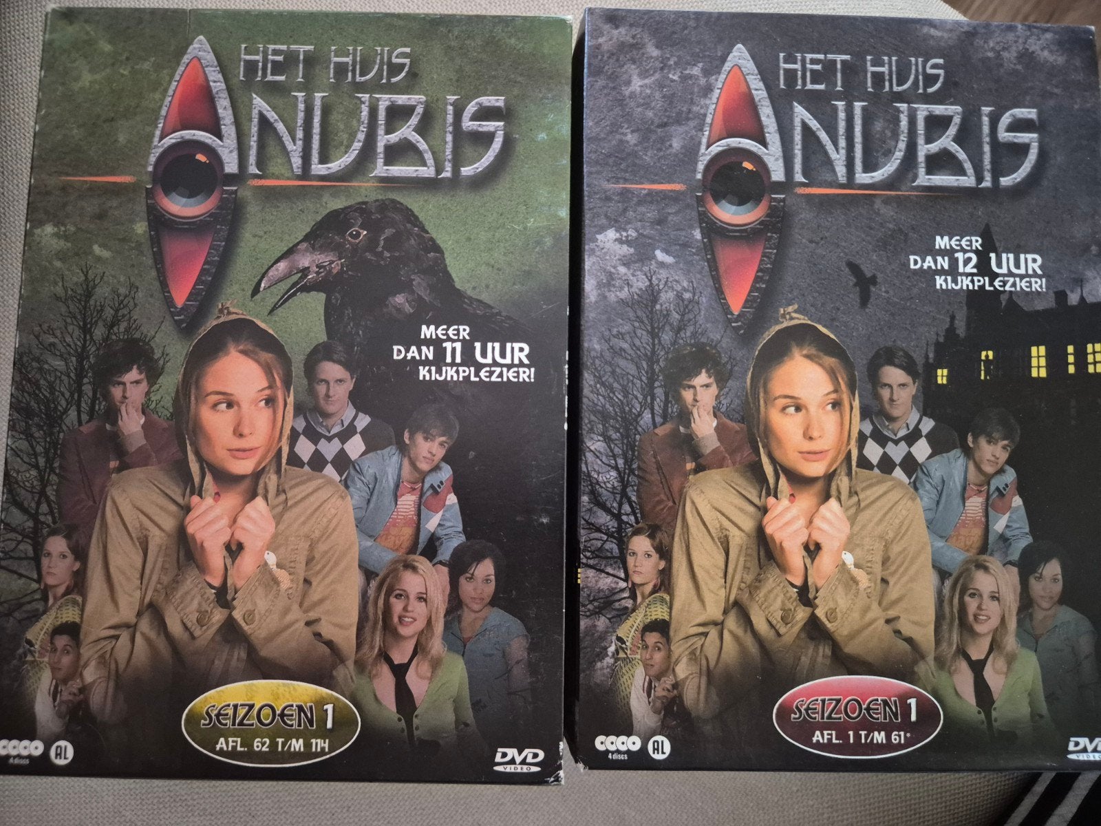 Het Huis Anubis Seizoen 1 Box (Deel 1 & 2), Alle leeftijden, Nederlands, Tv-serie, Zo goed als nieuw