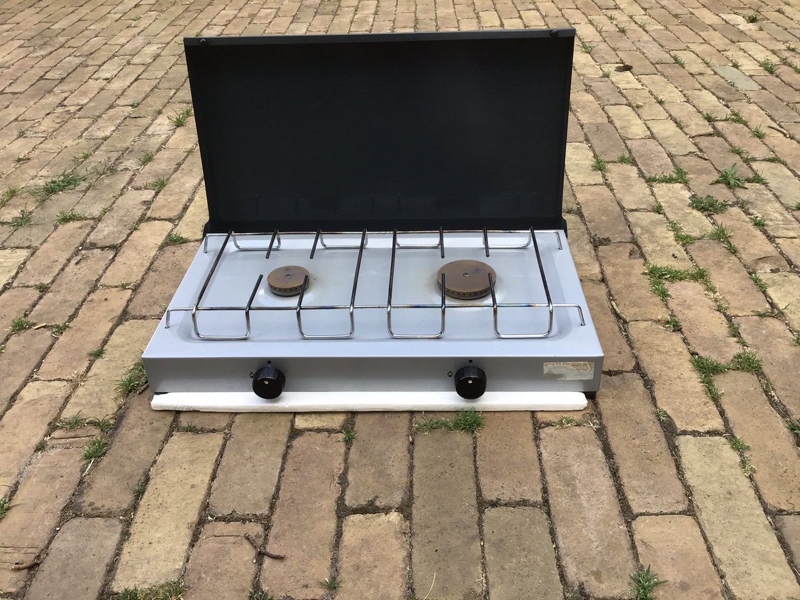 Camping gas stel, Ophalen, Zo goed als nieuw