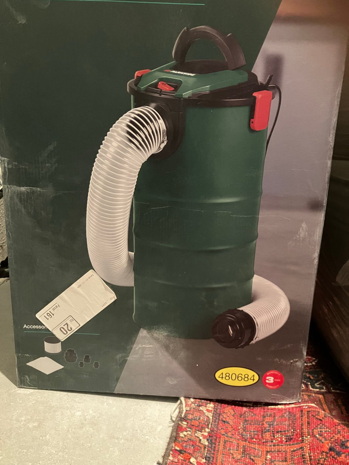 Parkside Chip & Dust Extractor PASA 1200-B2, Ophalen, Nieuw, Overige typen