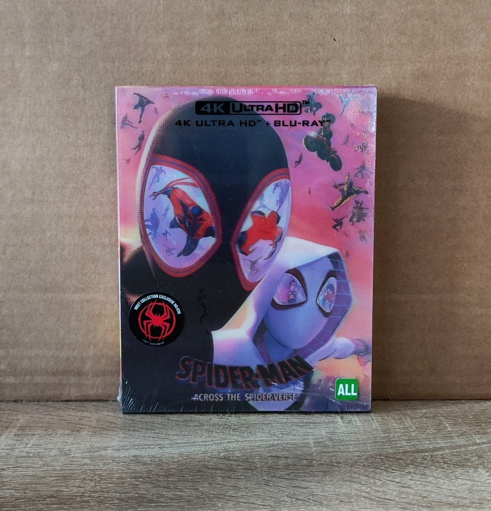 Across the Spider-Verse 4K WEET B1 Lenticular Steelbook, Cd's en Dvd's, Blu-ray, Ophalen of Verzenden, Nieuw in verpakking, Tekenfilms en Animatie