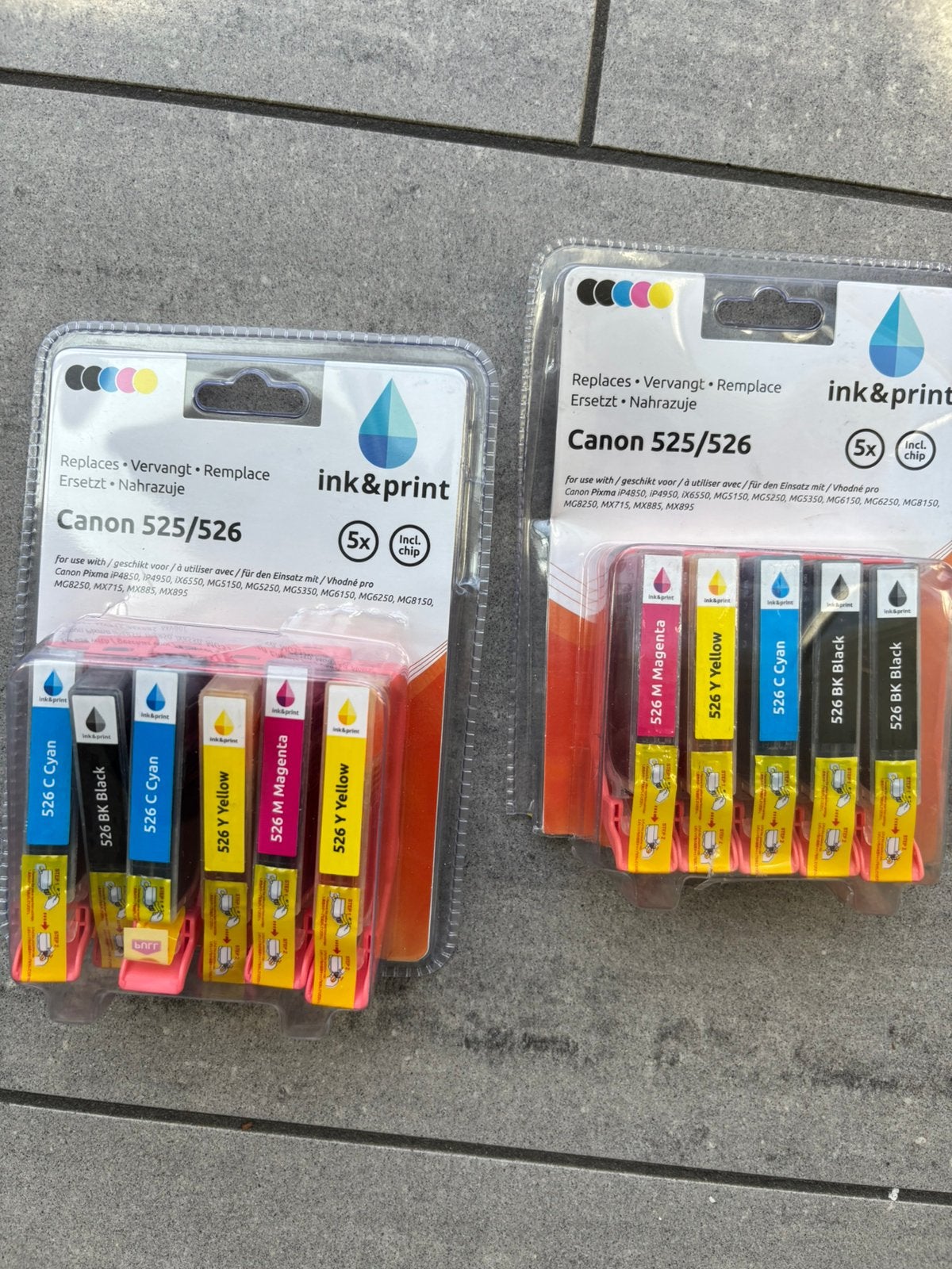 Canon inktcartridges 525/526 nieuw, Computers en Software, Printerbenodigdheden, Ophalen of Verzenden, Nieuw, Cartridge