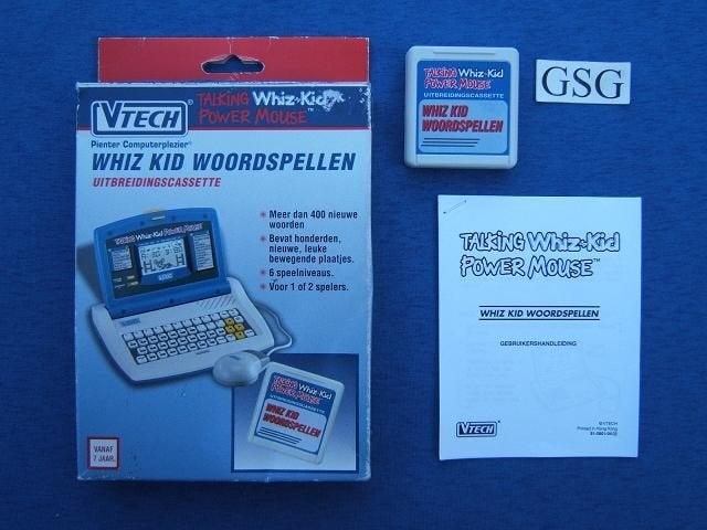 Cassette Woordspellen voor Talking Whiz Kid nr. 80-2447-01, Ophalen, Nieuw, 6 jaar of ouder