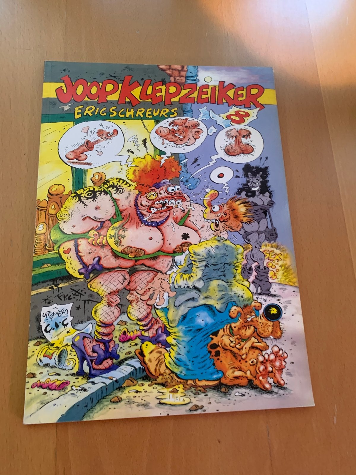 Joop Klepzeiker - Eric Schreurs stripboek, Eén stripboek, Ophalen of Verzenden, Gelezen