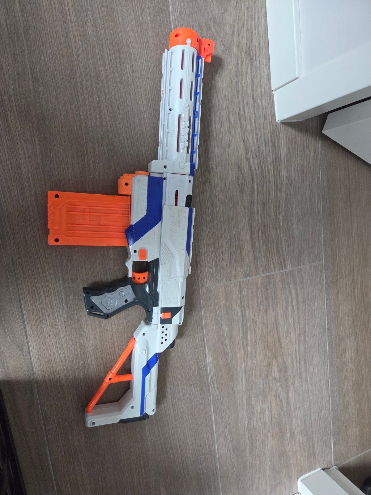Nerf N- Strike Elite Retaliator, Ophalen of Verzenden, Gebruikt