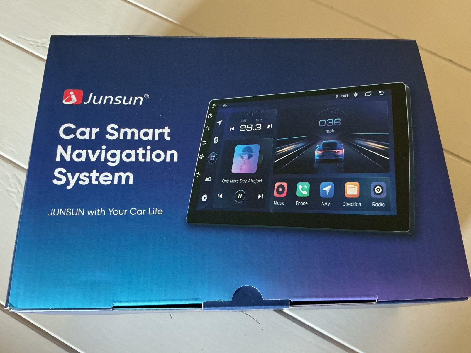 Junsun carplay/ android autoradio voor golf 7, Auto diversen, Autonavigatie, Ophalen of Verzenden, Zo goed als nieuw