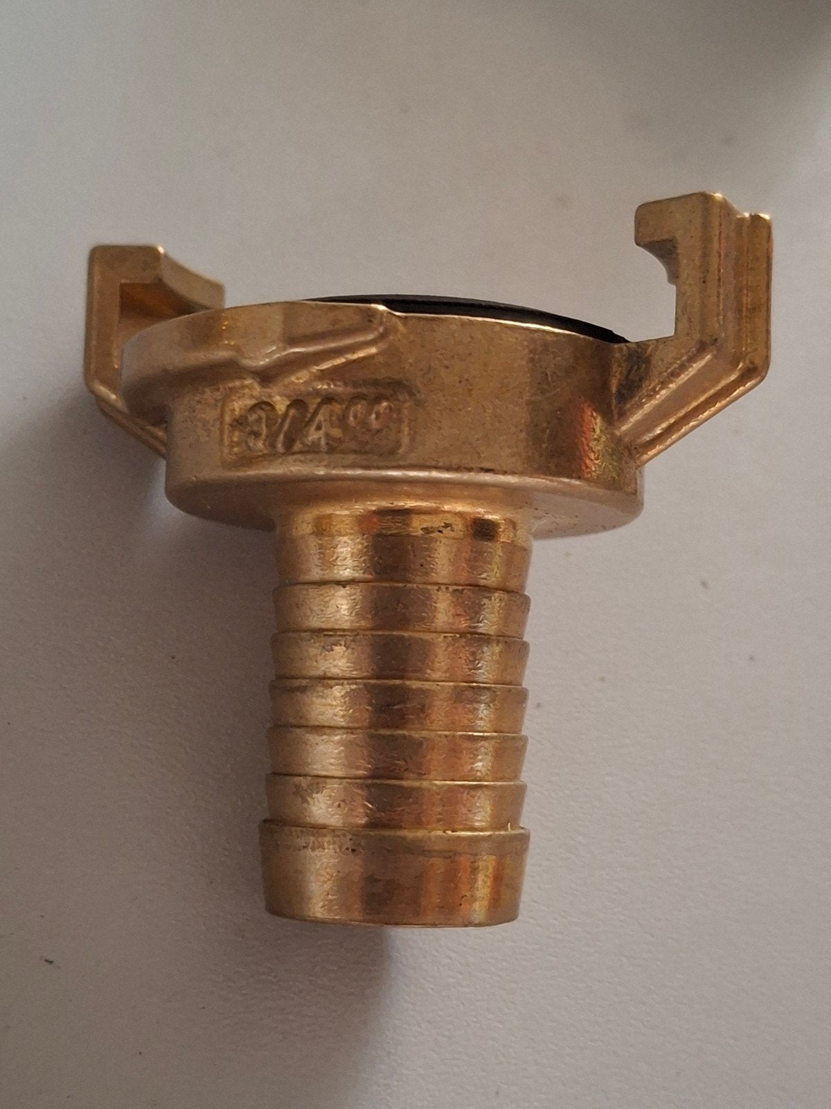 geka Messing slangkoppeling 3/4" voor waterafvoer, Doe-het-zelf en Verbouw, Buizen en Afvoer, Nieuw, Minder dan 2 meter, Overige materialen