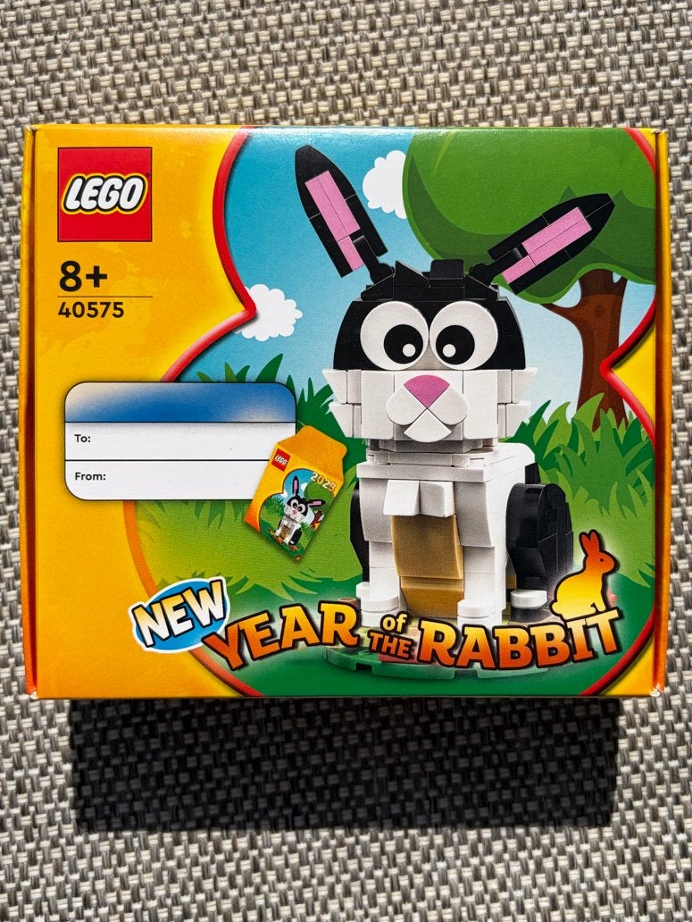 Lego 40575 Jaar van het Konijn - Nieuw en Sealed, Lego, Overige thema's, Denemarken, Nieuw