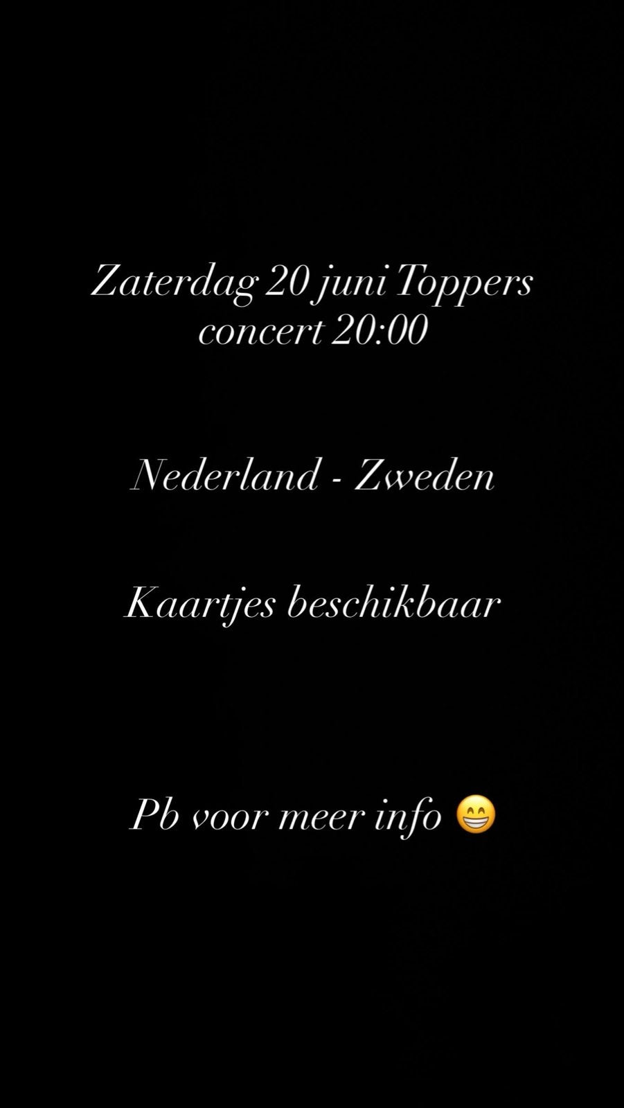 2x tickets toppers, Twee personen, Juni