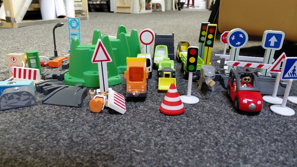 Brio trein-rails-auto's enz. WD-021, Ophalen, Overige typen, Zo goed als nieuw, Nvt