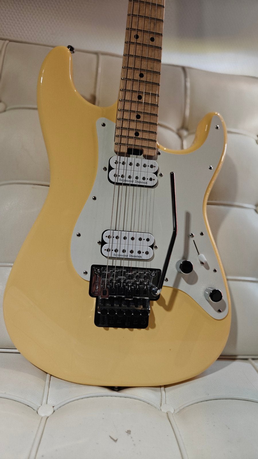 Charvel Pro-Mod So-Cal Style vintage White, Ophalen, Gebruikt, Solid body, Overige merken