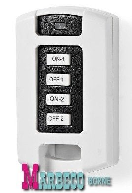 RF Smart Afstandsbediening, 2 Kanalen voor lampen, contacten, Ophalen, Nedis, Pc, Nieuw