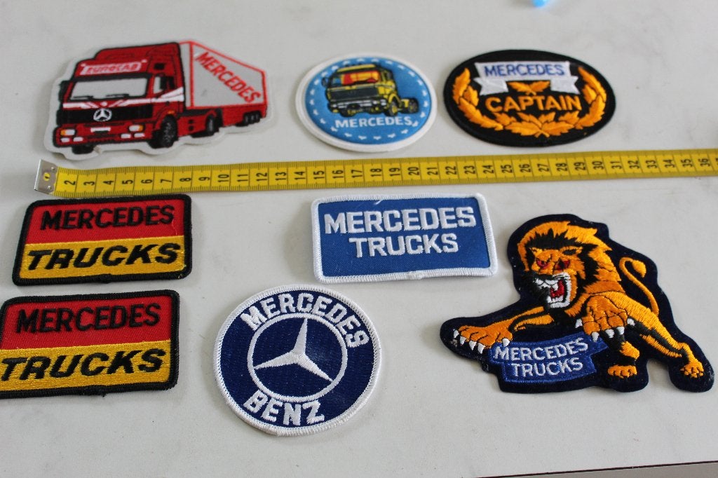 Mercedes Emblemen / Patches - Trucks & Benz, Ophalen of Verzenden, Nieuw, Applicatie